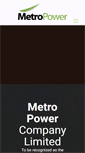 Mobile Screenshot of metro-power.com